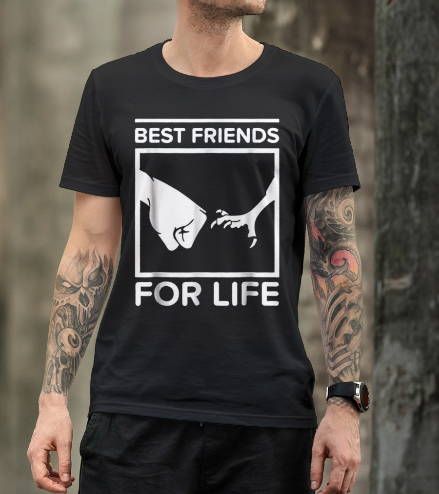 Best Friends For Life Bird Fist Bump T-Shirt