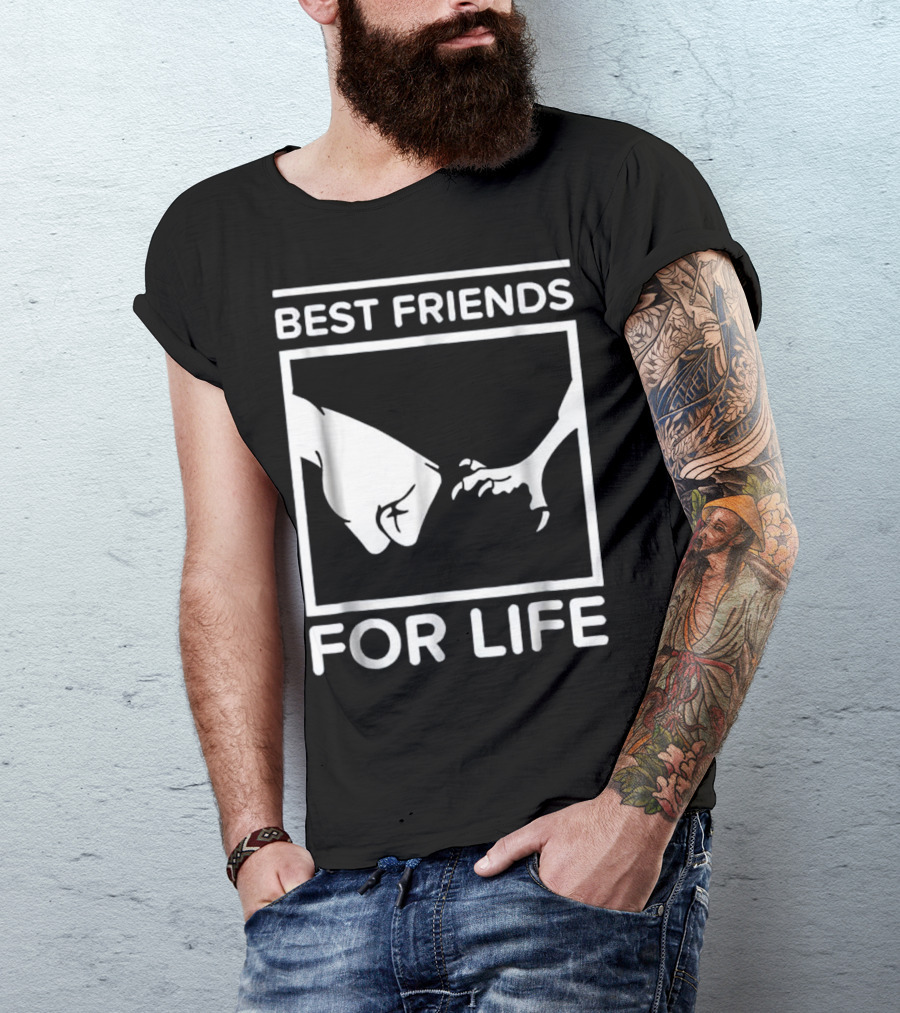 Best Friends For Life Bird Fist Bump T-Shirt