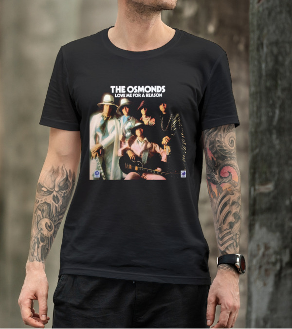 The Osmonds Love Me For A Reason Album Cover Vintage T-Shirt