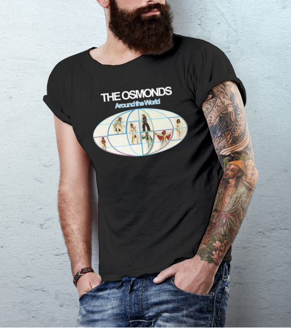 THE OSMONDS Around The World Live In Concert Tour T-Shirt