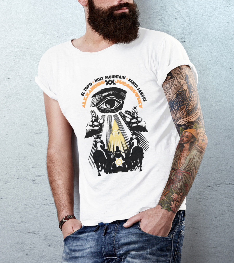 El Topo Holy Mountain Santa Sangre Alejandro Jodorowsky Eye Symbolism T-Shirt