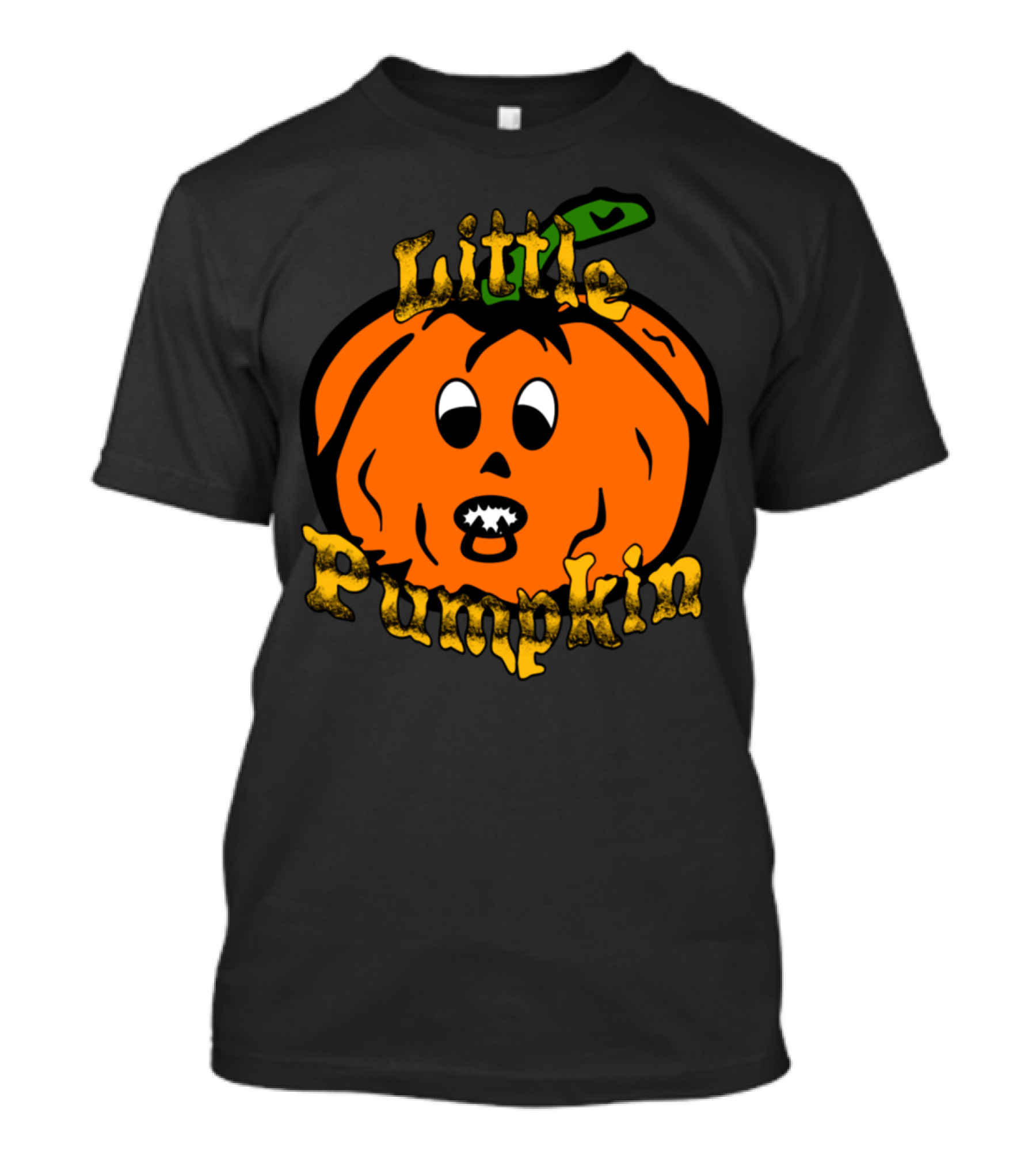 Little Pumpkin Pumpkin Family Halloween Expression T-Shirt