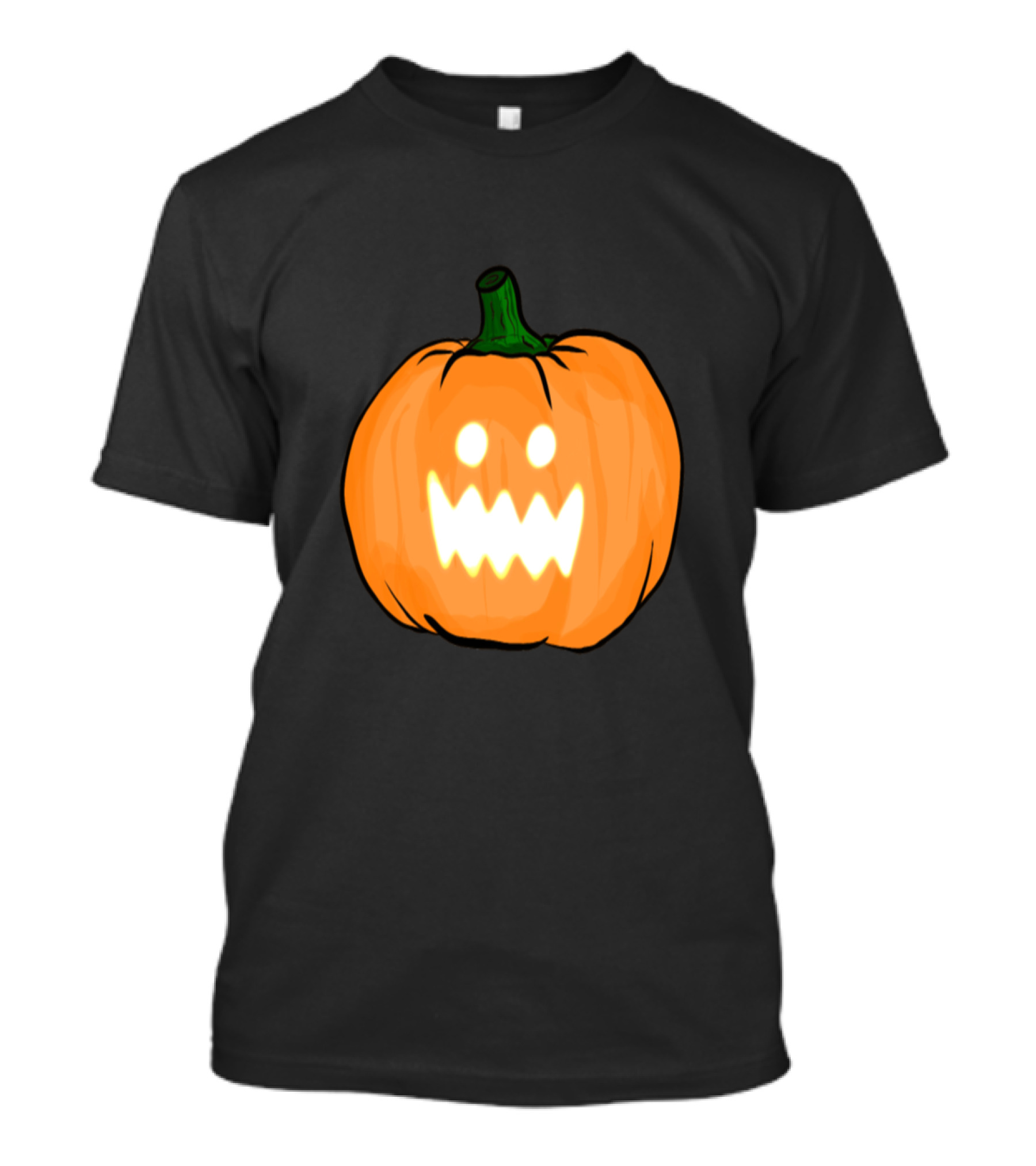 Helloween Jack-O'-Lantern Pumpkin T-Shirt