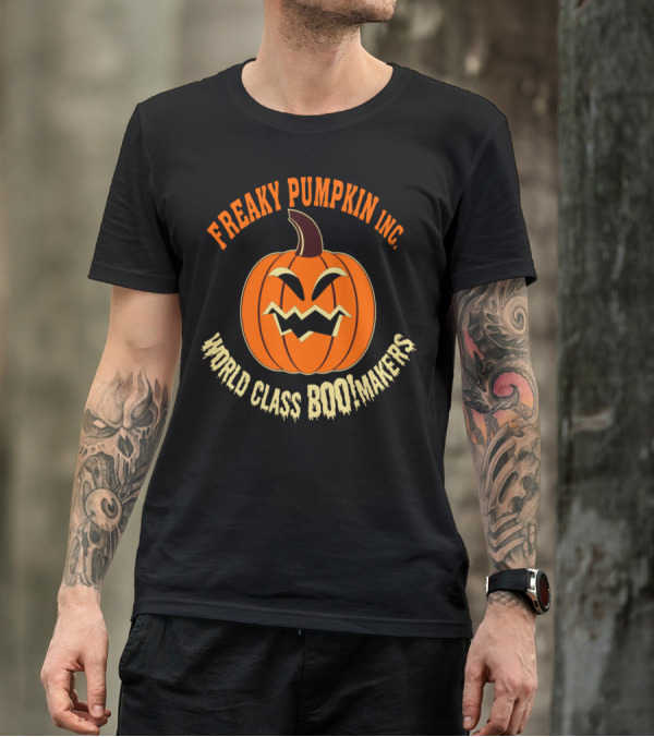 Freaky Pumpkin Inc. World Class Boo Makers T-Shirt