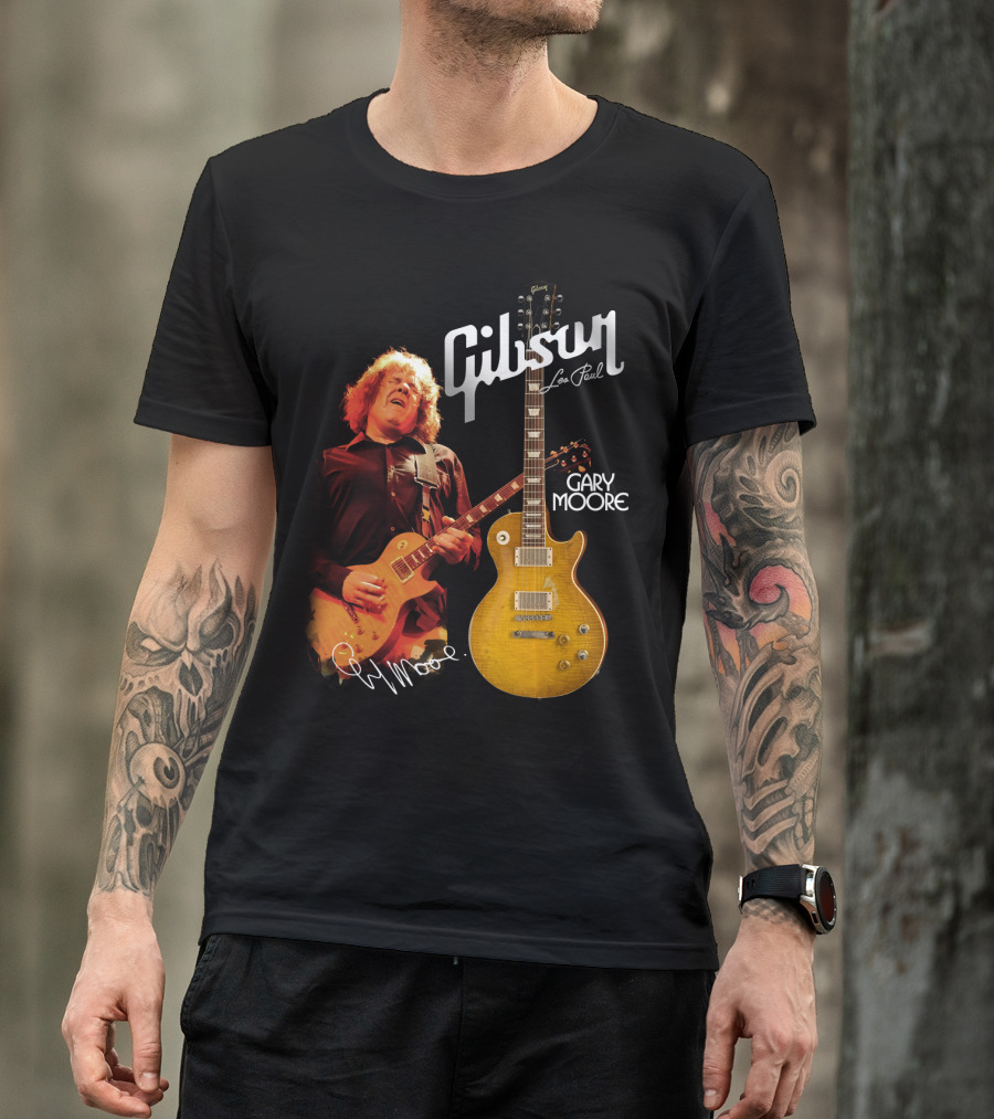 Gary Moore Gibson Les Paul Guitar Signature Series T-Shirt