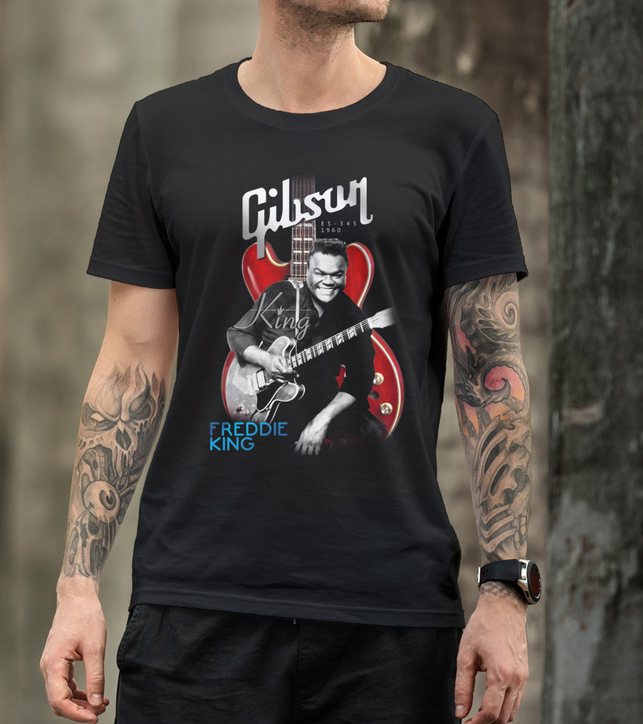 Gibson ES-345 1960 Freddie King Guitar T-Shirt
