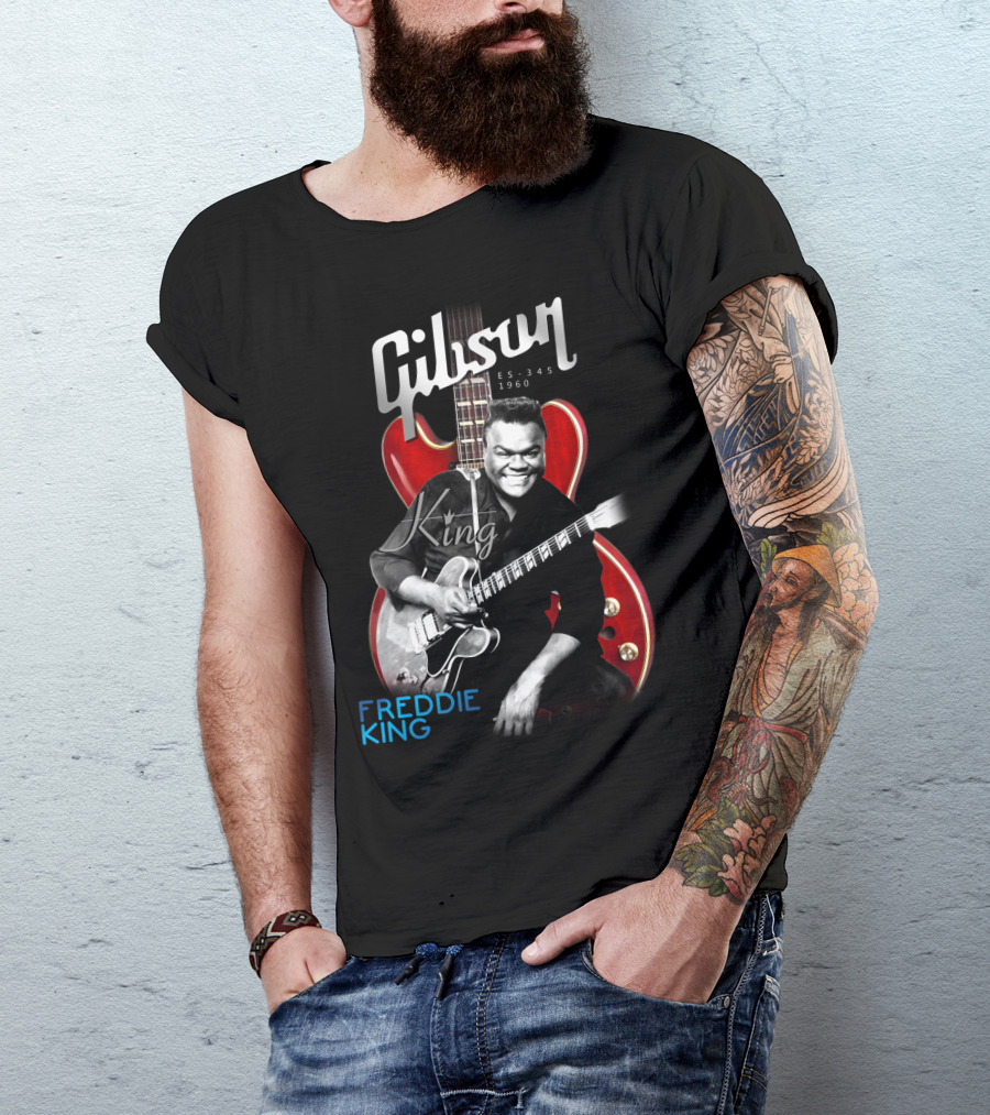 Gibson ES-345 1960 Freddie King Guitar T-Shirt