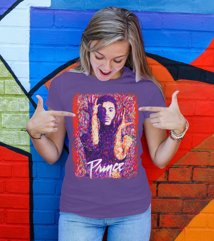 Prince Psychedelic Portrait T-Shirt