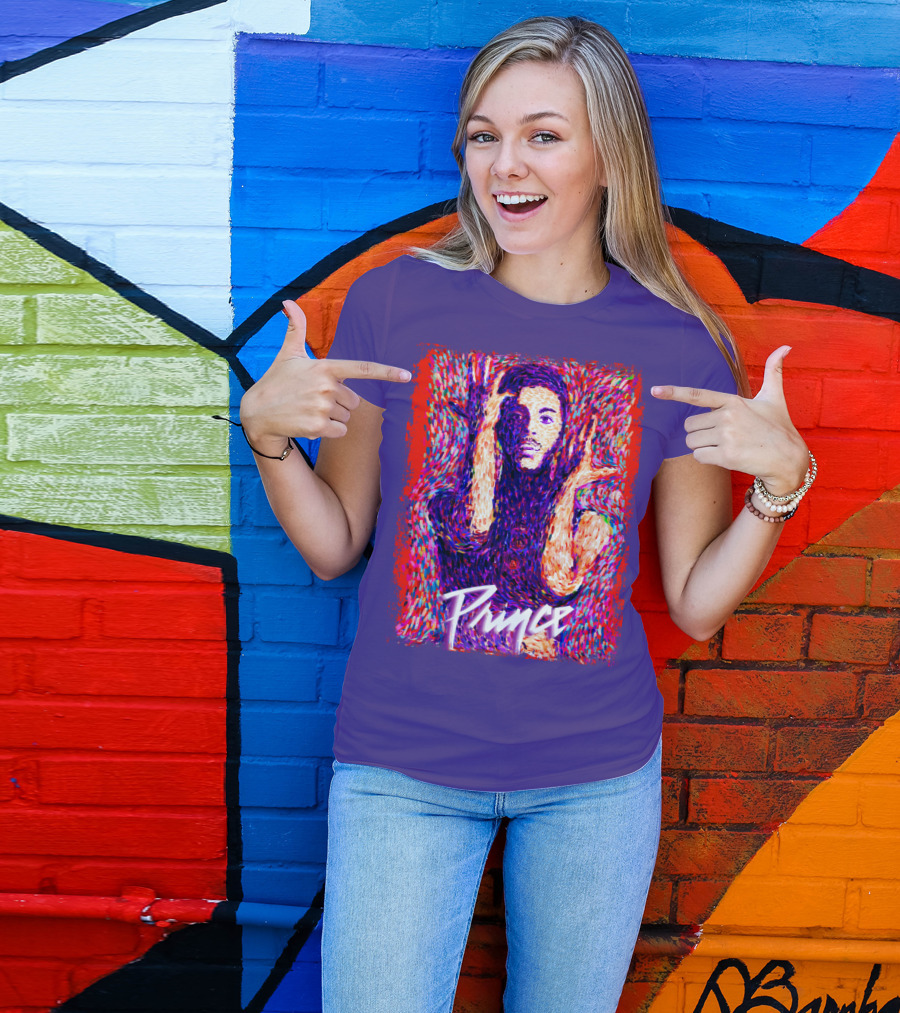 Prince Psychedelic Portrait T-Shirt