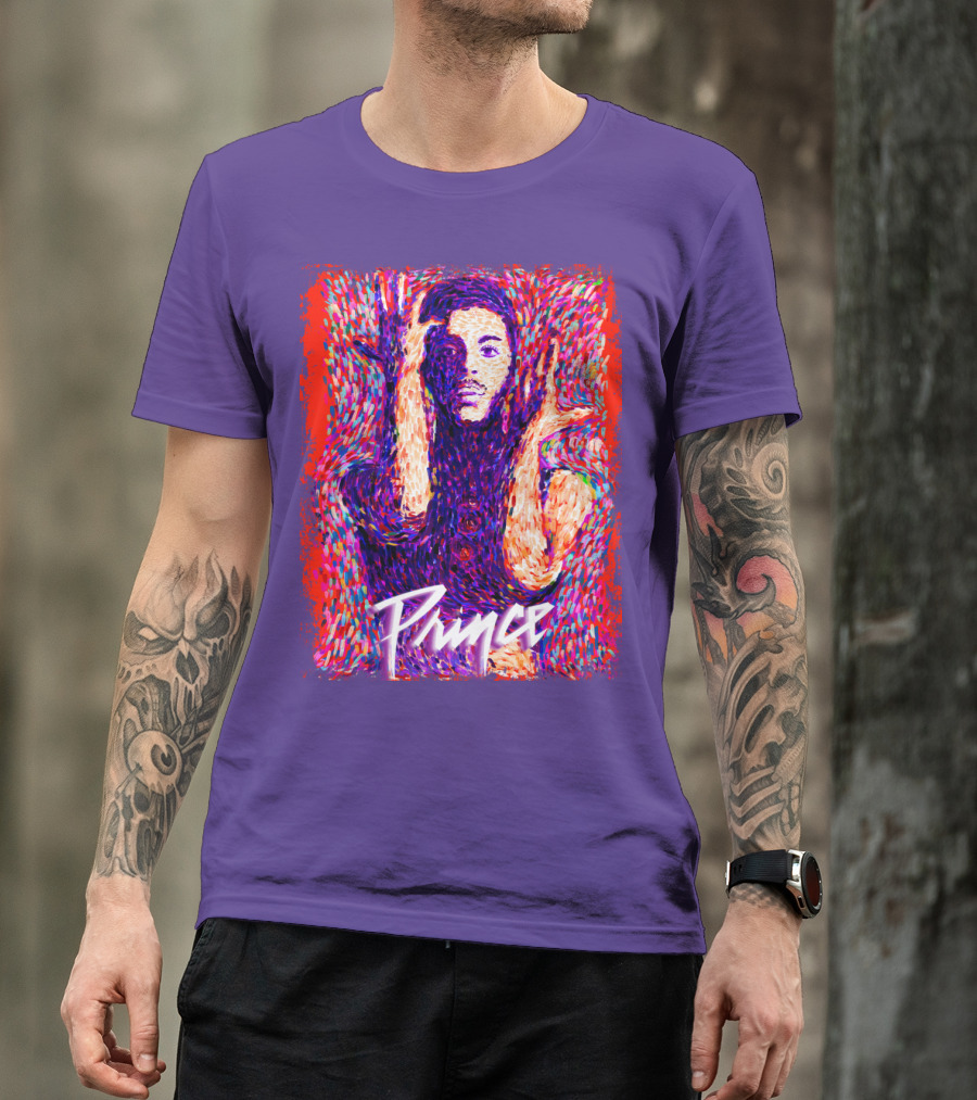 Prince Psychedelic Portrait T-Shirt