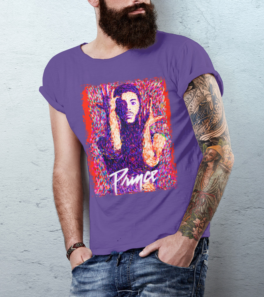 Prince Psychedelic Portrait T-Shirt