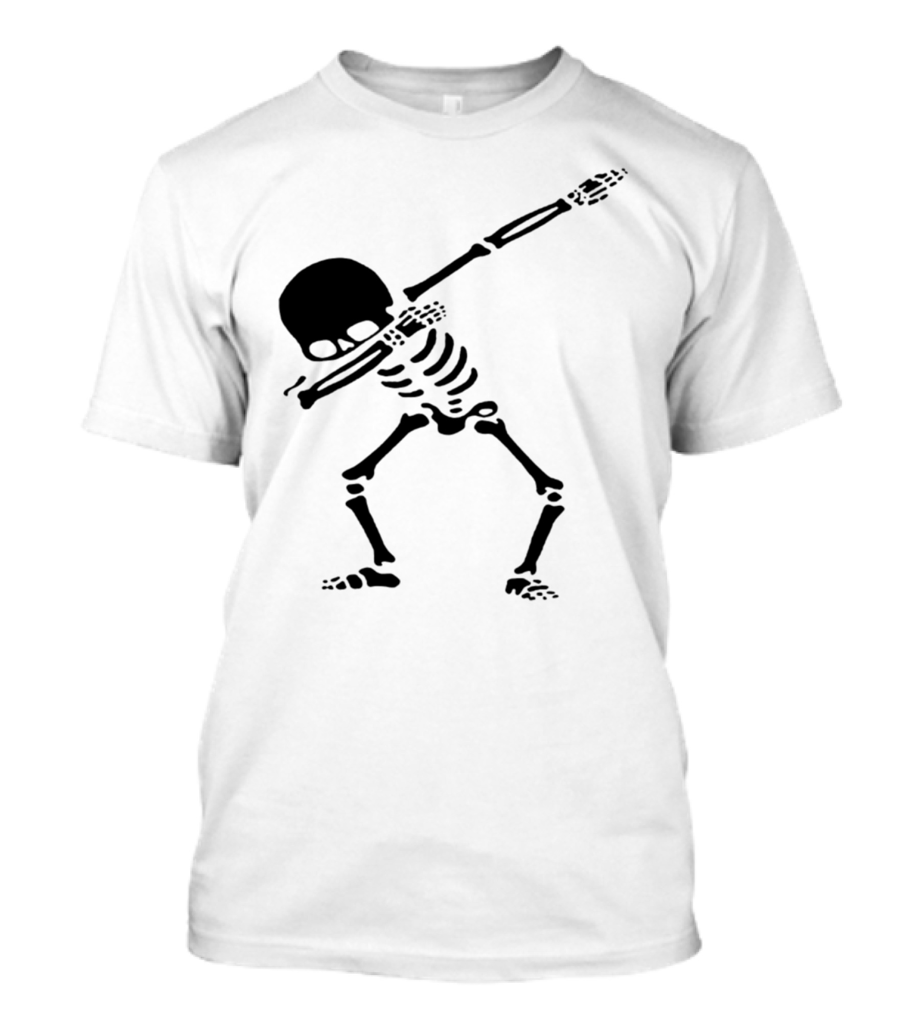 Dabbing Skeleton Cool Dress T-Shirt