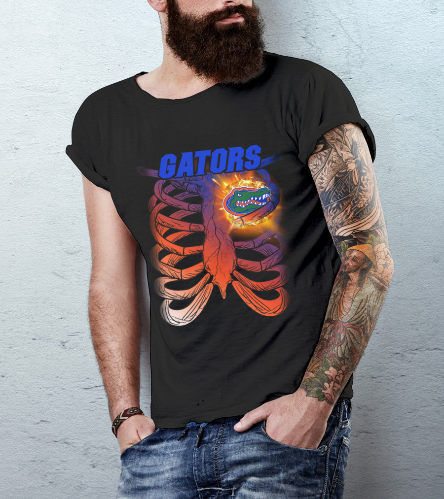 Gators Florida Gators Logo Ribcage T-Shirt