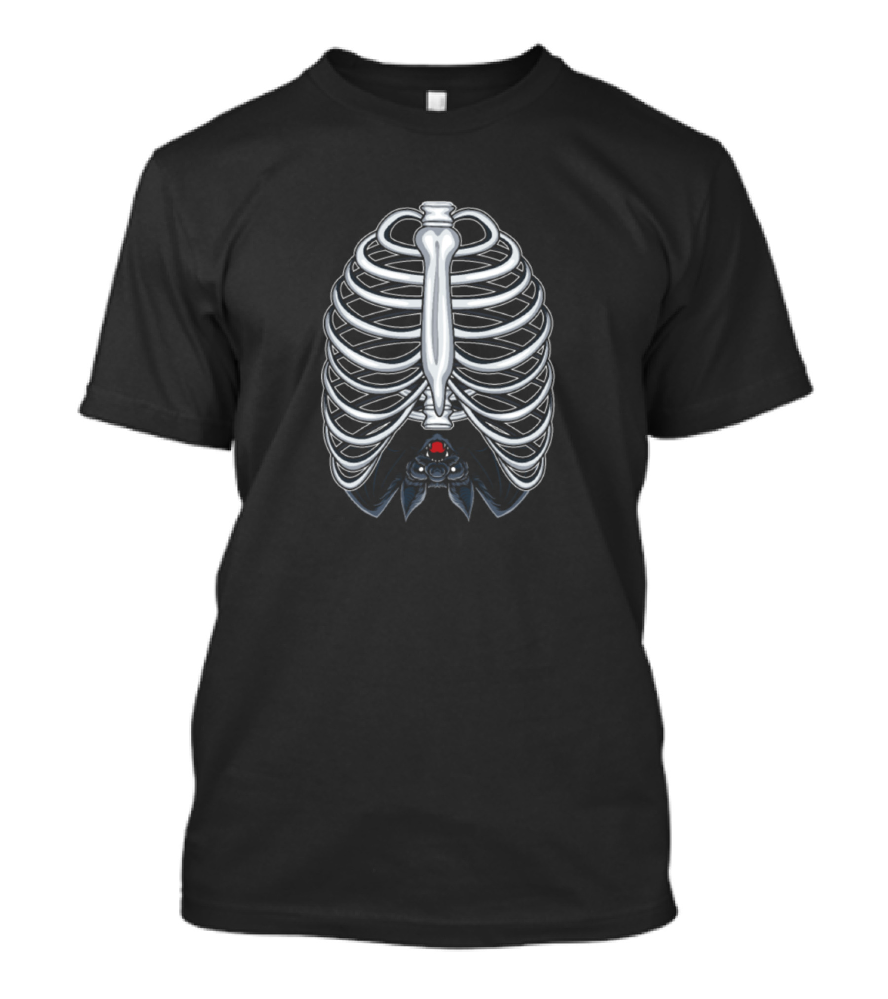Halloween Party Cute Skeleton Bat Trick Lover T-Shirt