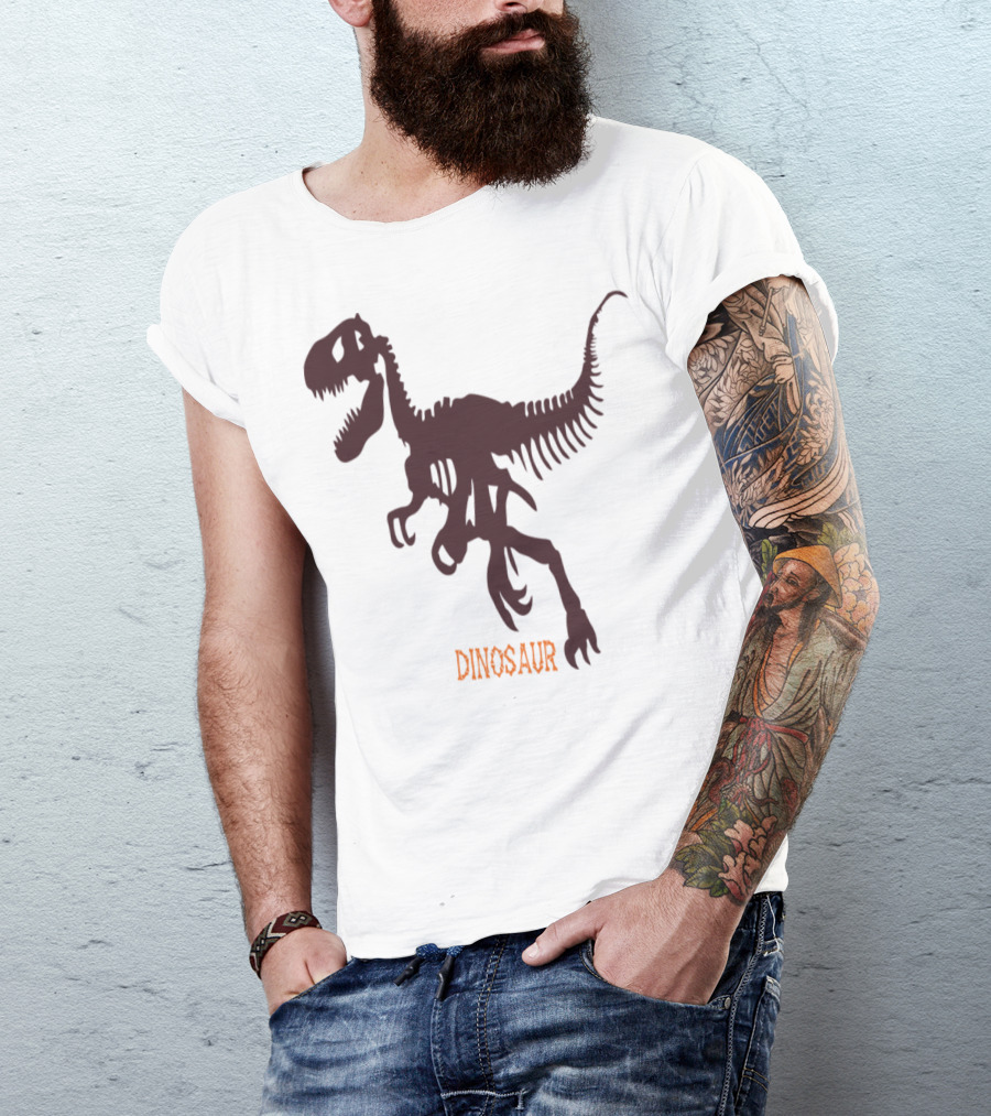 Dinosaur T-Rex Skeleton T-Shirt