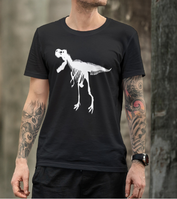 Reptil Rex Dino Bones Scream T-Shirt