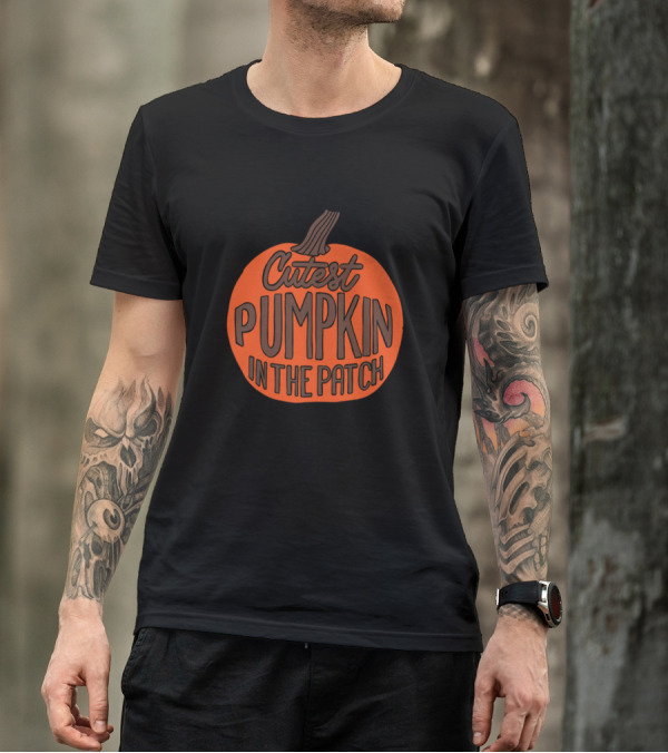Cutest Pumpkin In The Patch Halloween Trick And Treat T-Shirt