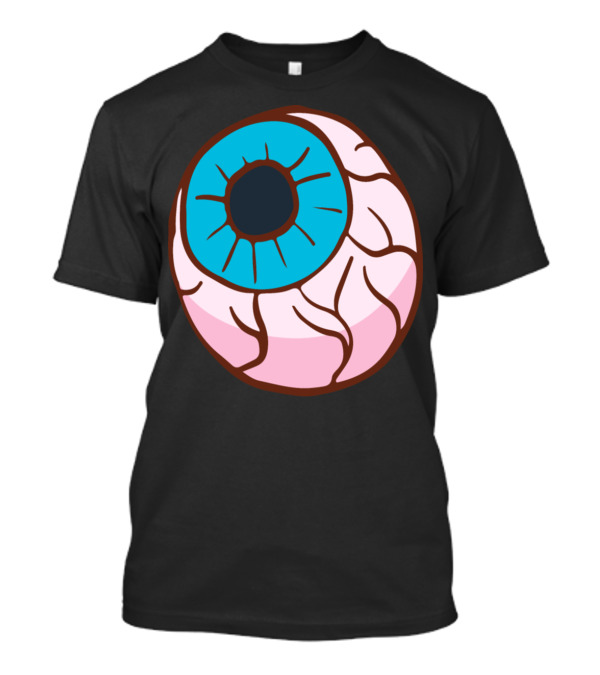 Halloween Horror Eyeball Graphic Eye T-Shirt