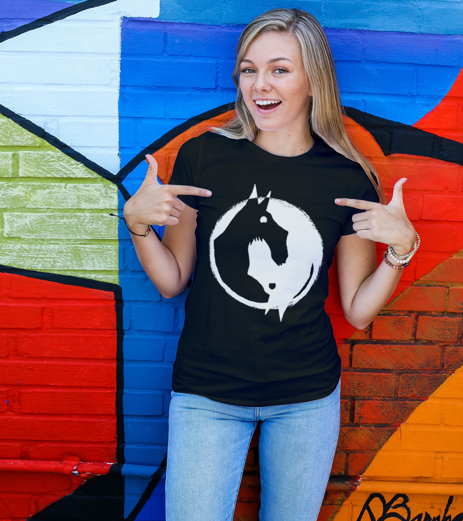 Yin Yang Dog Scottish Terrier T-Shirt