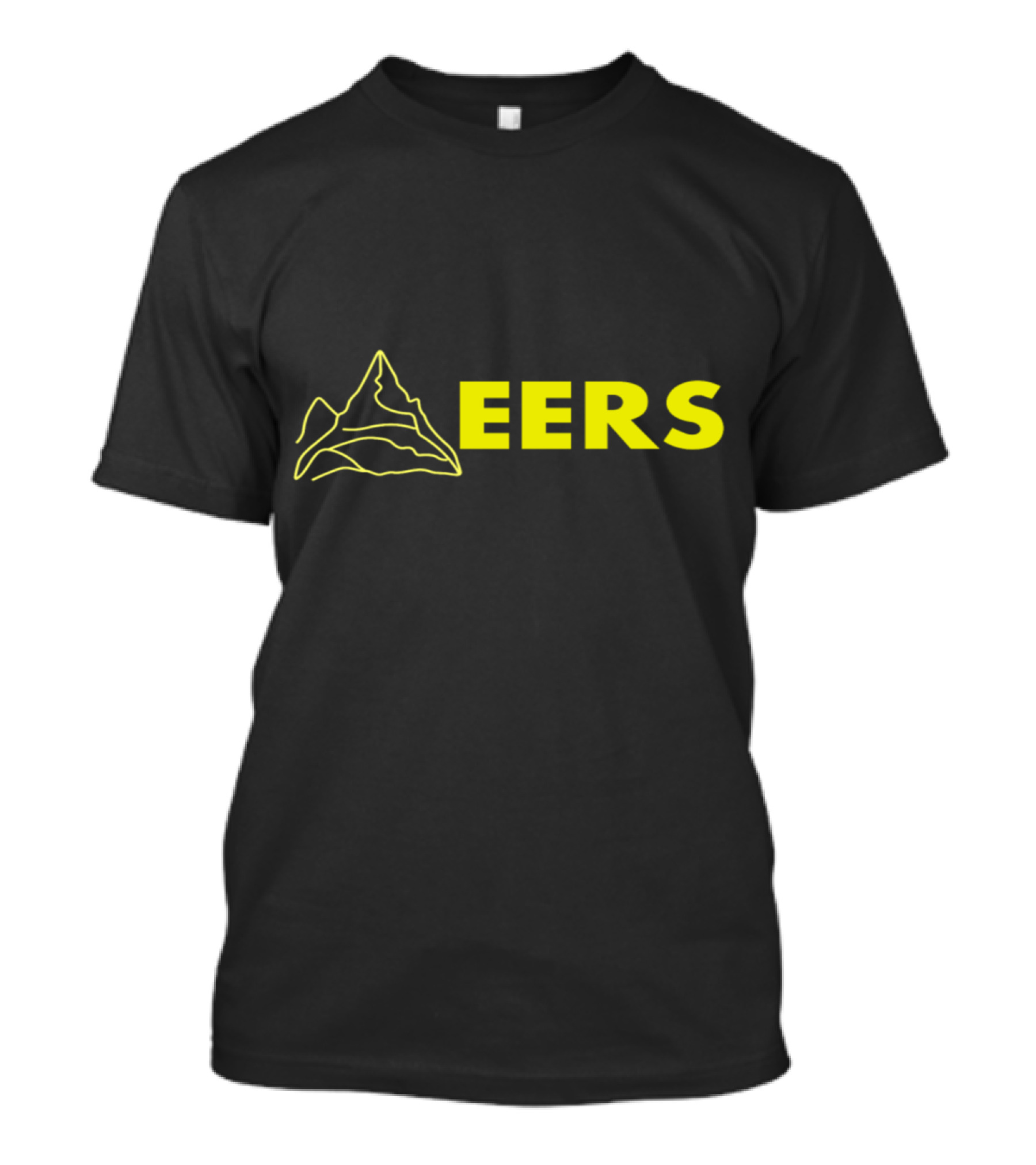 EERS Mountain Outline Minimalist T-Shirt