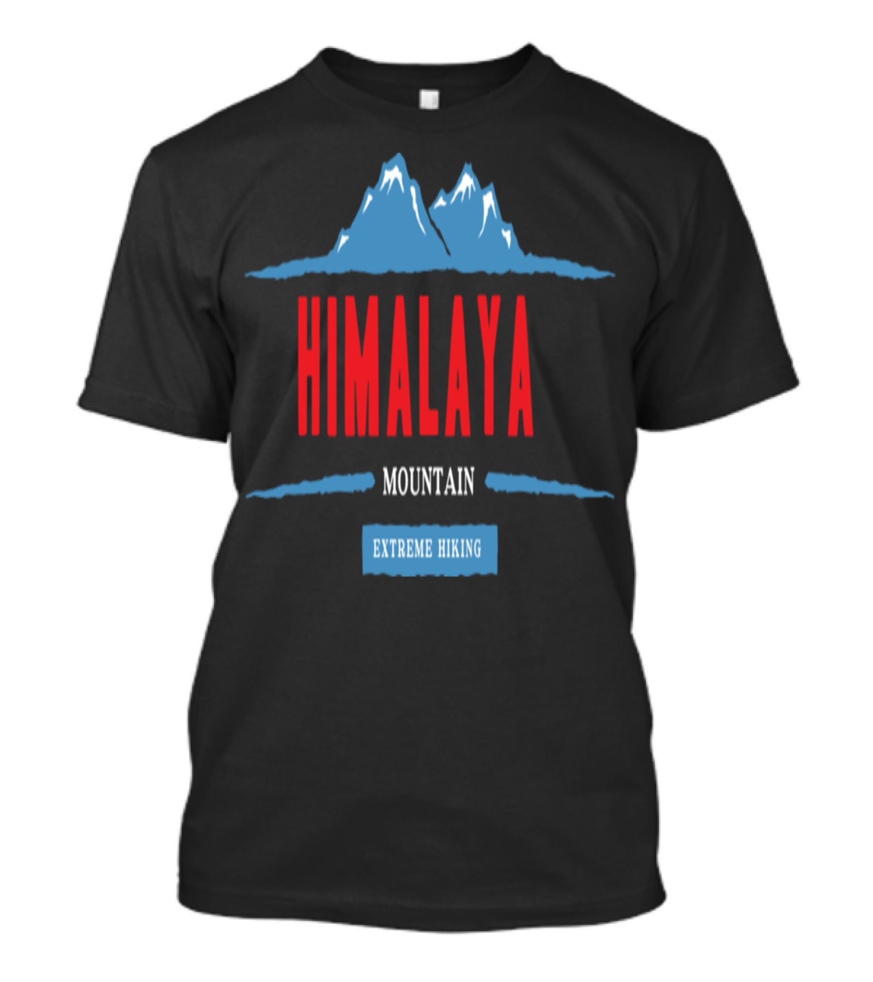 Himalaya Mountain Extreme Hiking Adventure T-Shirt