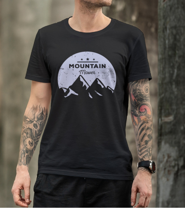 Mountain Mover Three Stars Circular Mountain T-Shirt