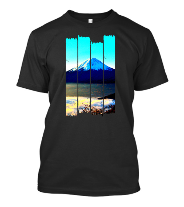 Nature Mountain Fuji Scenic Vista T-Shirt