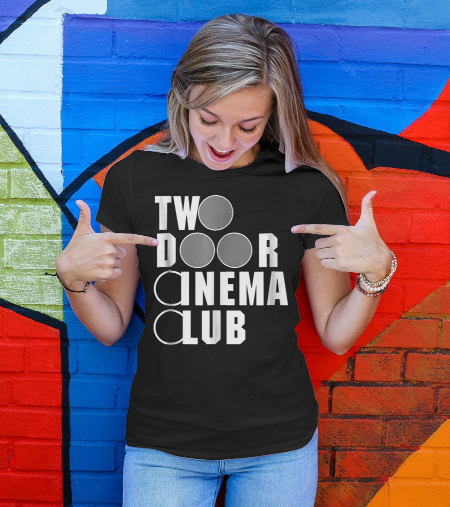 Two Door Cinema Club Text Circles T-Shirt