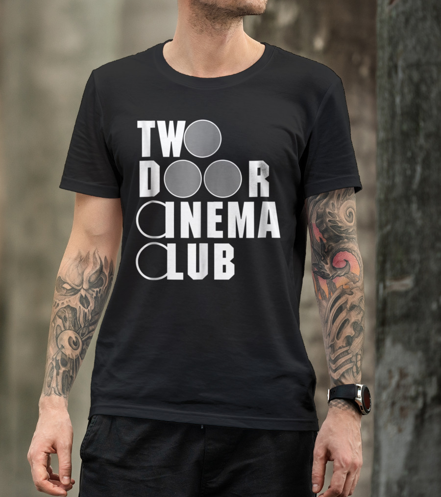 Two Door Cinema Club Text Circles T-Shirt