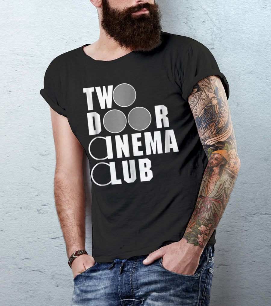 Two Door Cinema Club Text Circles T-Shirt