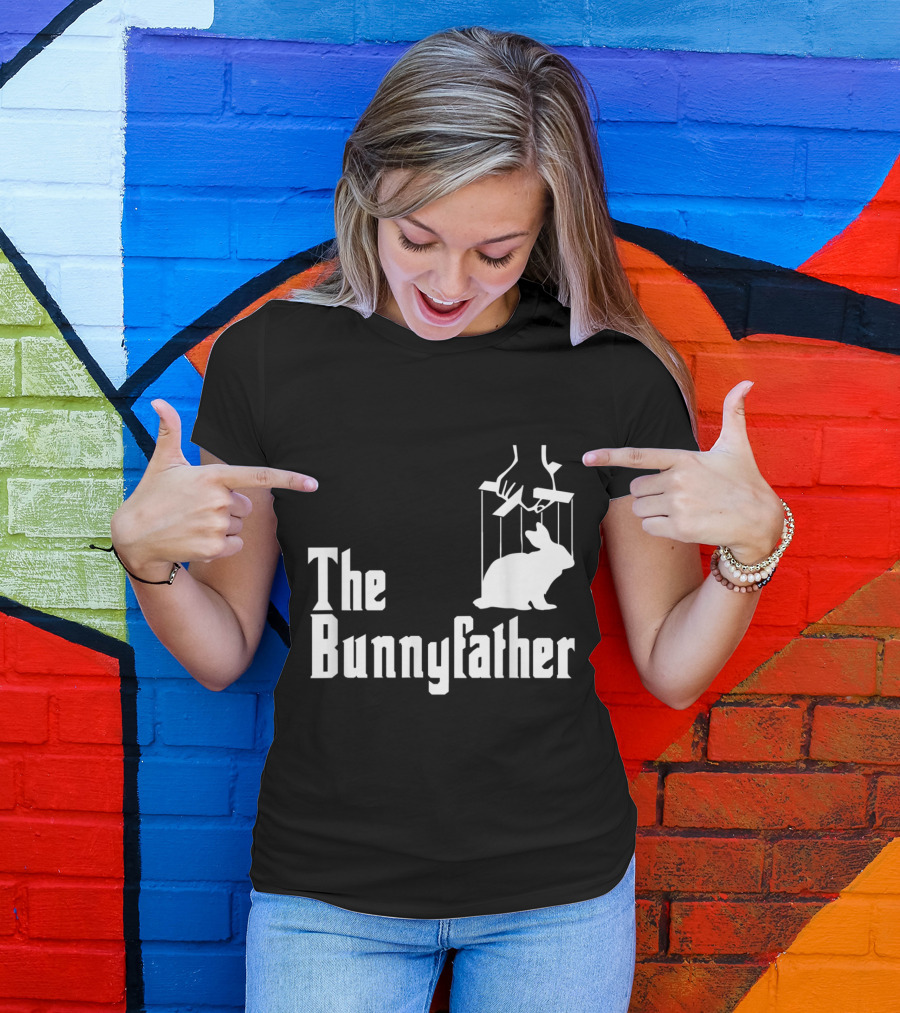 The Bunnyfather Funny Mens Rabbit T-Shirt