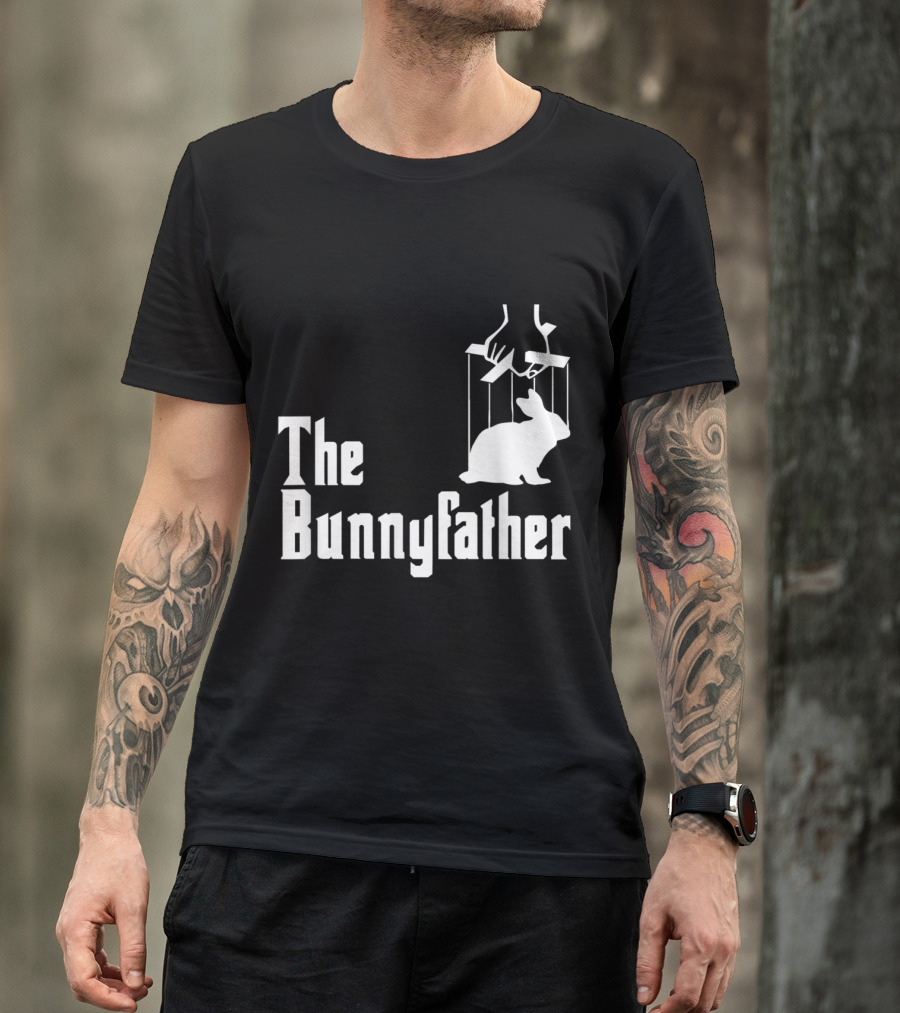 The Bunnyfather Funny Mens Rabbit T-Shirt