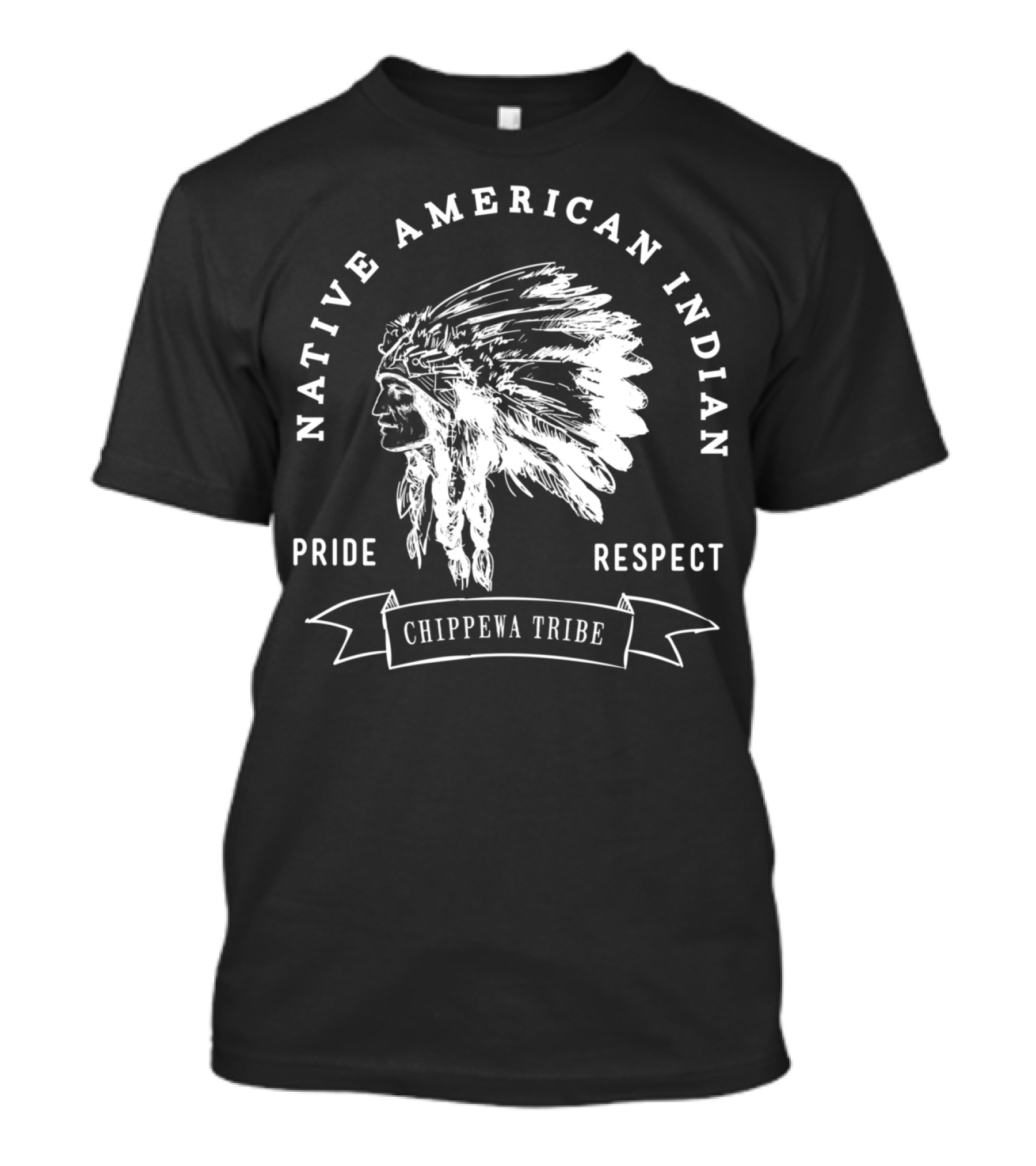 Chippewa Tribe Native American Indian Pride Respect T-Shirt