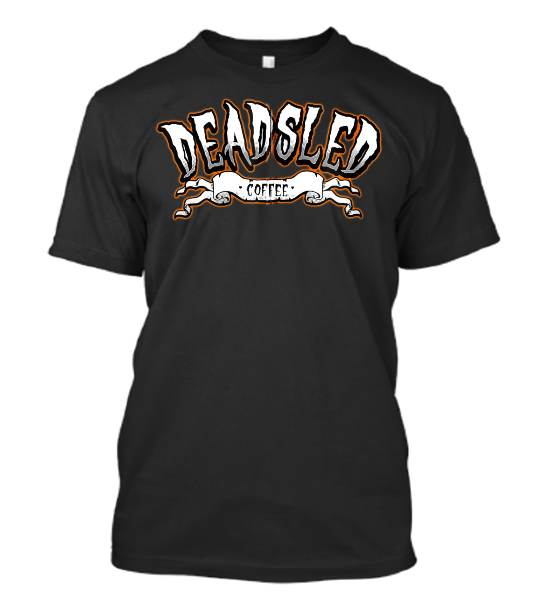 DEAD SLED COFFEE NOSFERATU DOUBLE SIDED HAUNTINGLY DELICIOUS BREW BRAND T-Shirt