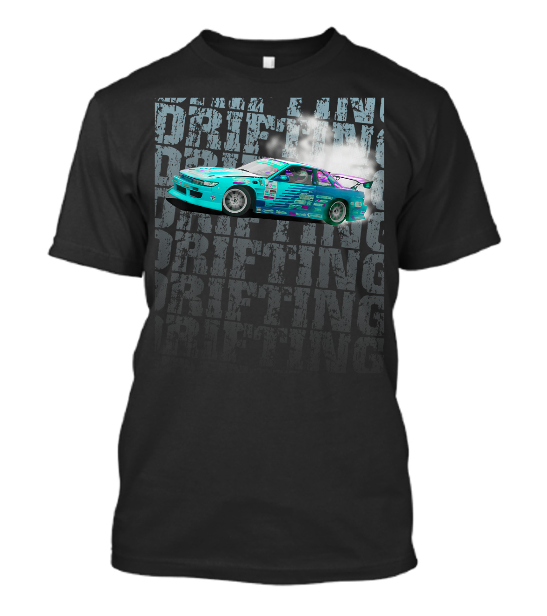 Drifting Car Turbo Smoke Racing T-Shirt