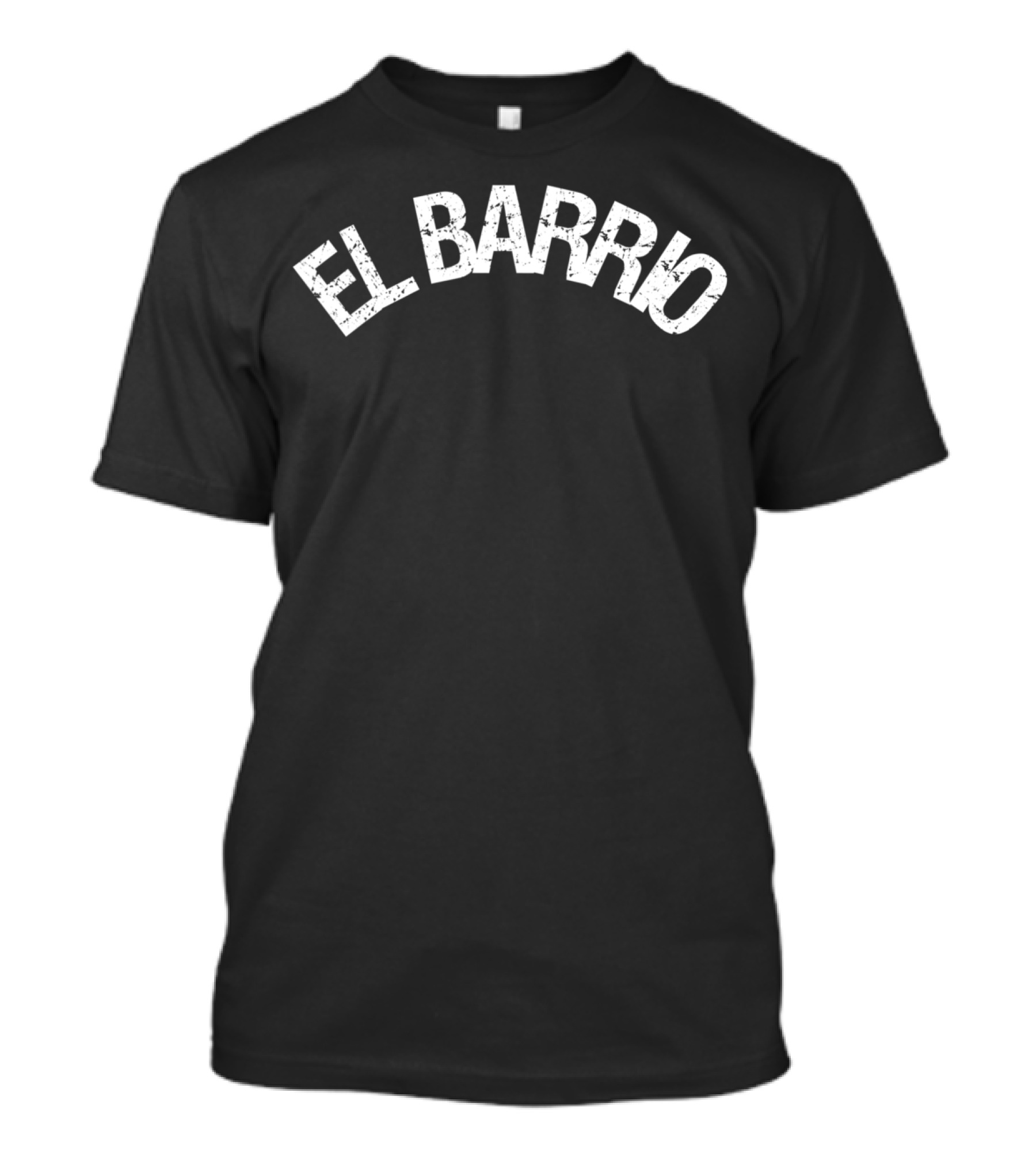 EL BARRIO Graphic Lettering T-Shirt