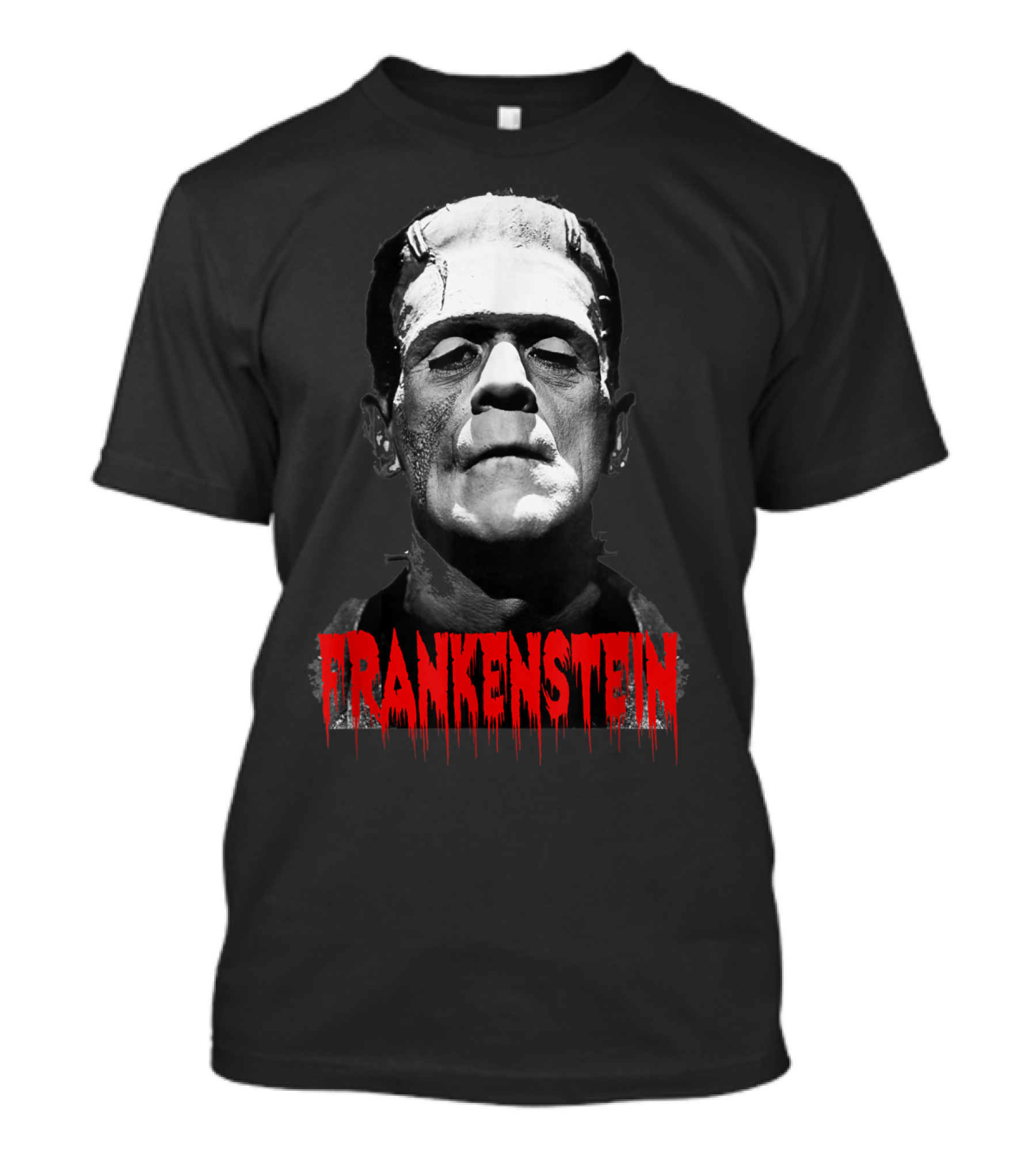 Frankenstein Classic Vintage Horror Movie Icon Scary T-Shirt