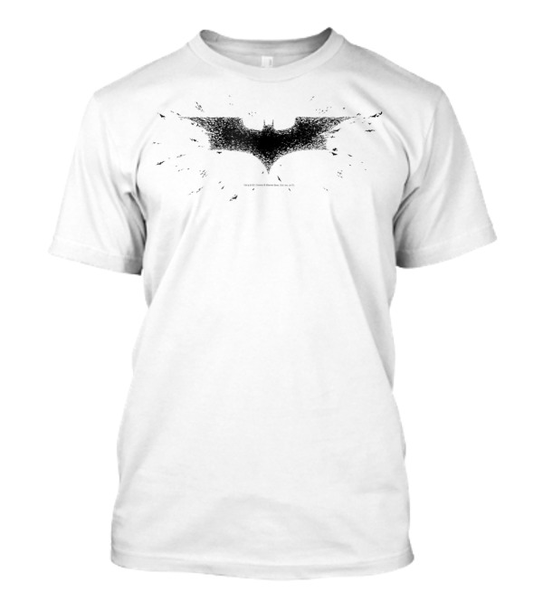 Batman Dark Knight Bats Symbol Splatter T-Shirt