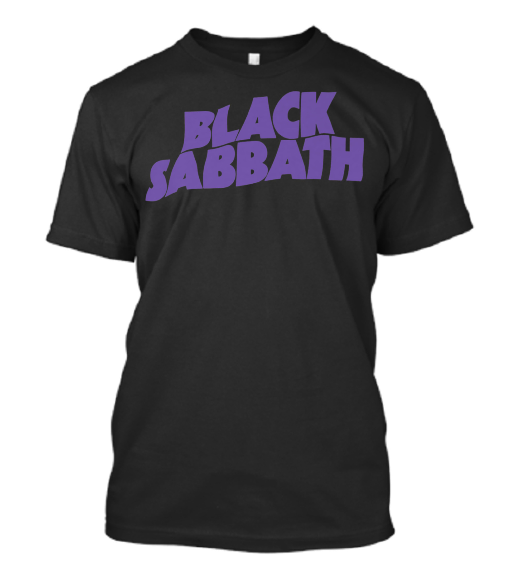 Black Sabbath Purple Text Classic T-Shirt