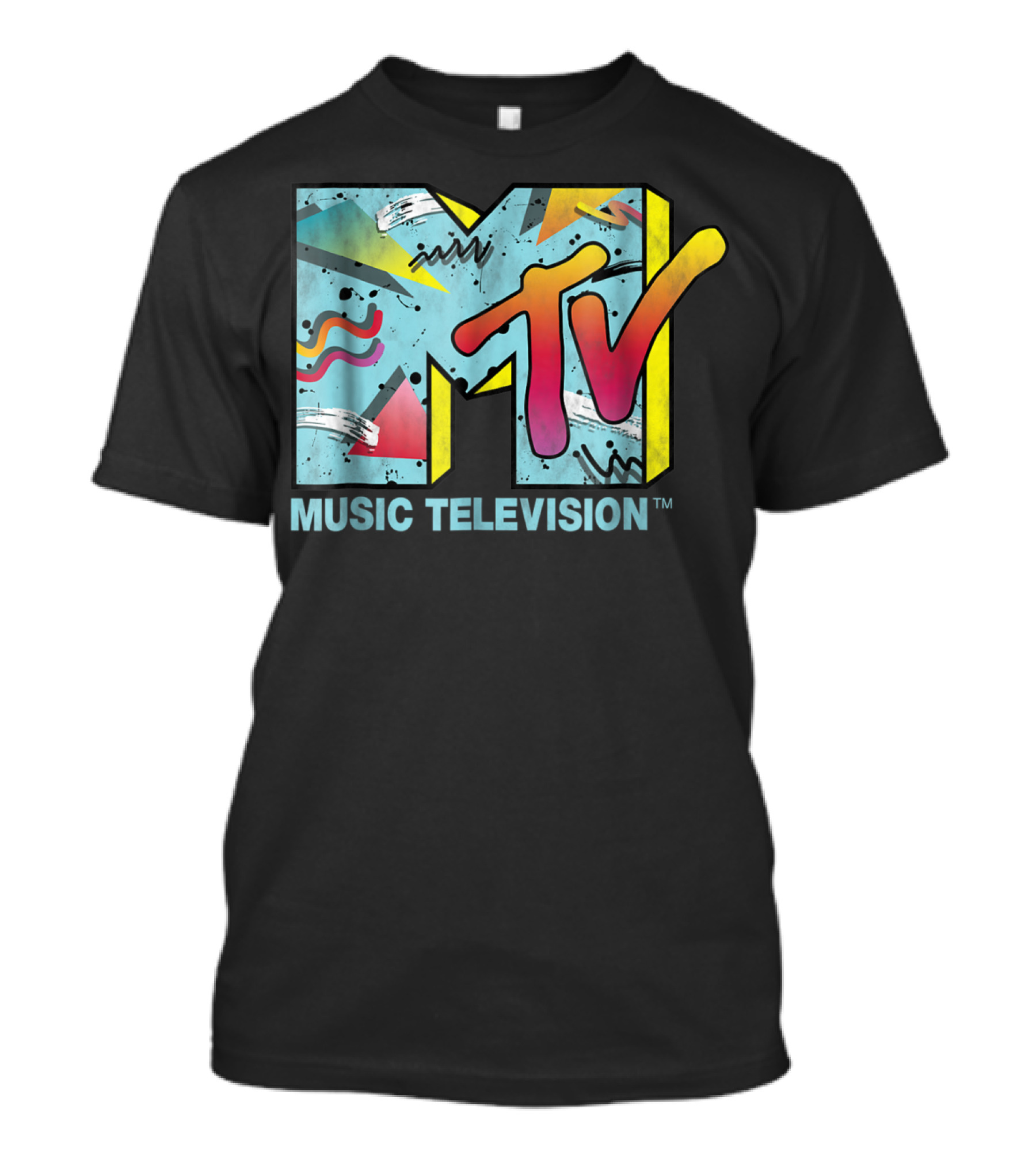 Classic MTV Music Television 80s Style Retro T-Shirt