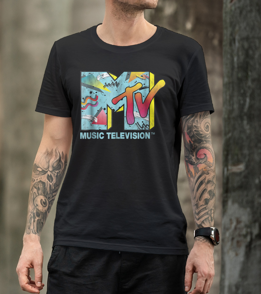 Classic MTV Music Television 80s Style Retro T-Shirt