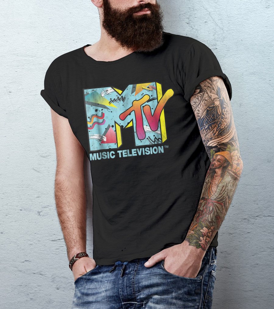 Classic MTV Music Television 80s Style Retro T-Shirt