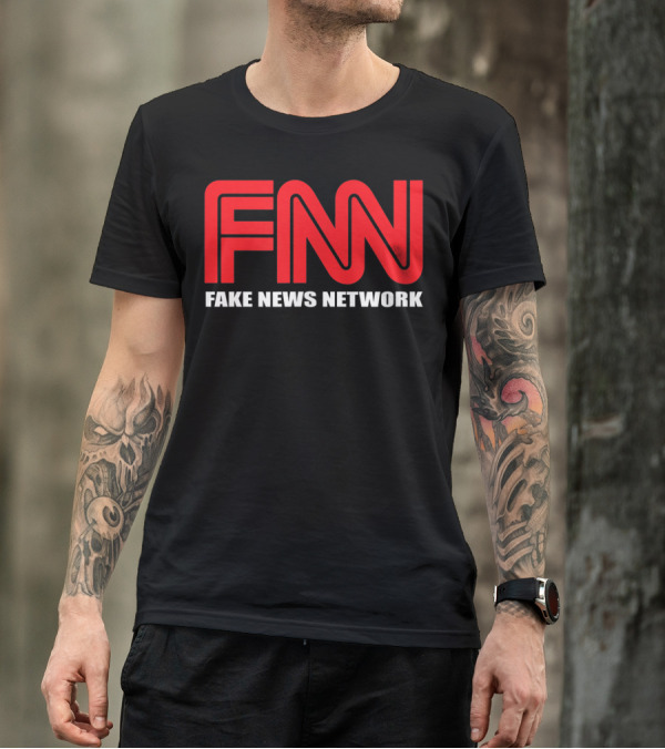 FNN Fake News Network Funny Trump T-Shirt