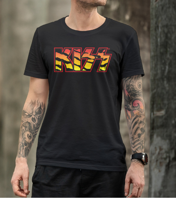 Kiss Animalize Tiger Stripes T-Shirt