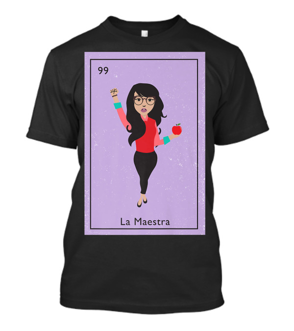 La Maestra Card 99 Apple Raising Fist T-Shirt