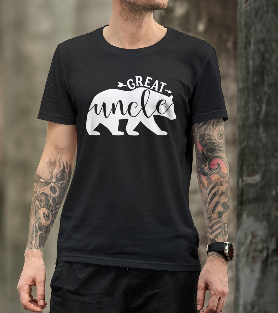 Great Uncle Bear Uncle Family Mens T-Shirt