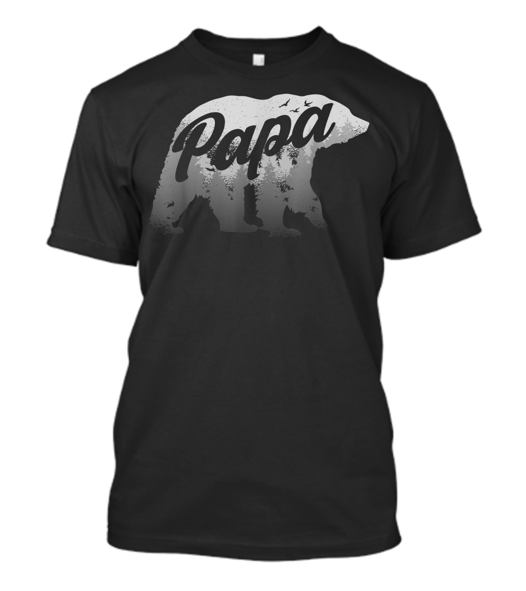Papa Bear Daddy Father Protector Polar T-Shirt