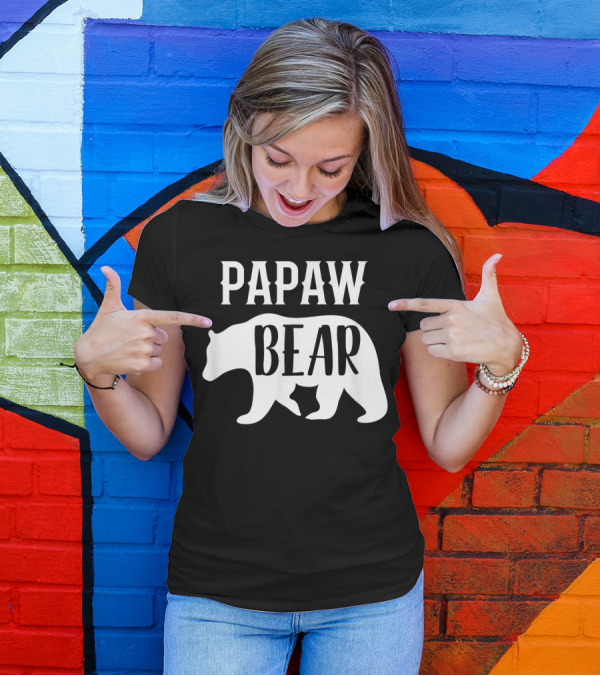 PAPAW BEAR Grandfather Bear Mens T-Shirt