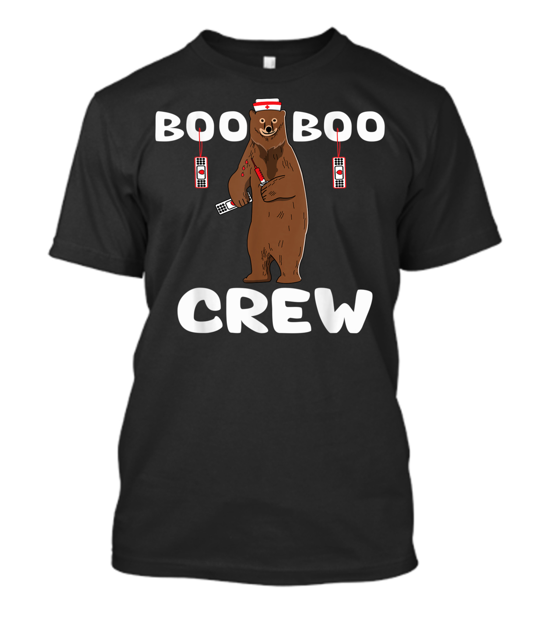 BOO BOO CREW Nurse Bear Mother's Day For Nurses T-Shirt