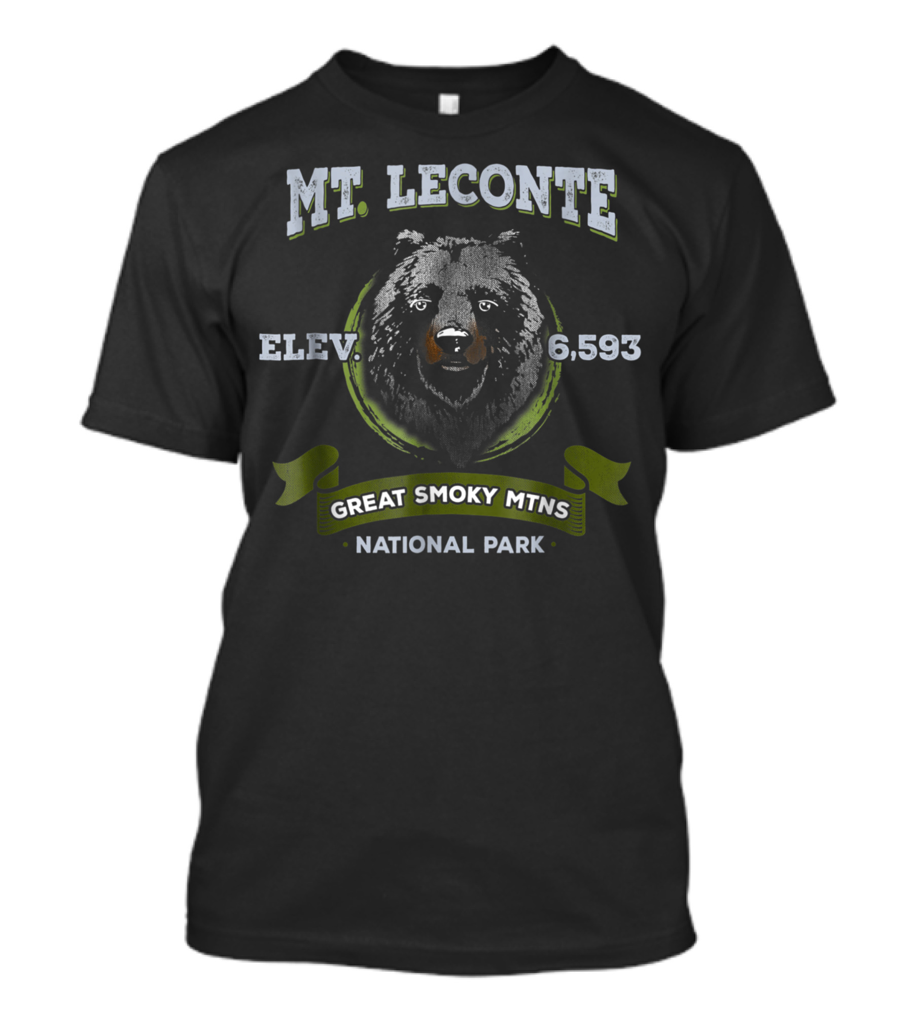 Mt. Leconte Elev. 6,593 Great Smoky Mtns National Park T-Shirt